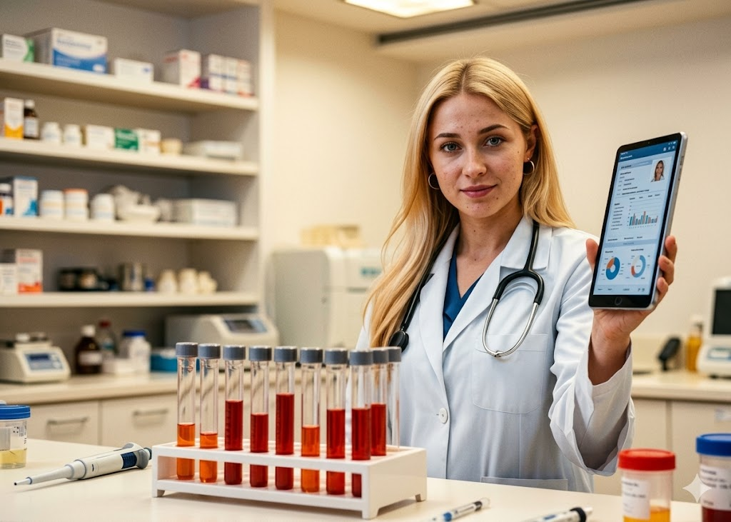 Medicine & diagnostics – exhibitor at the longevity trade show