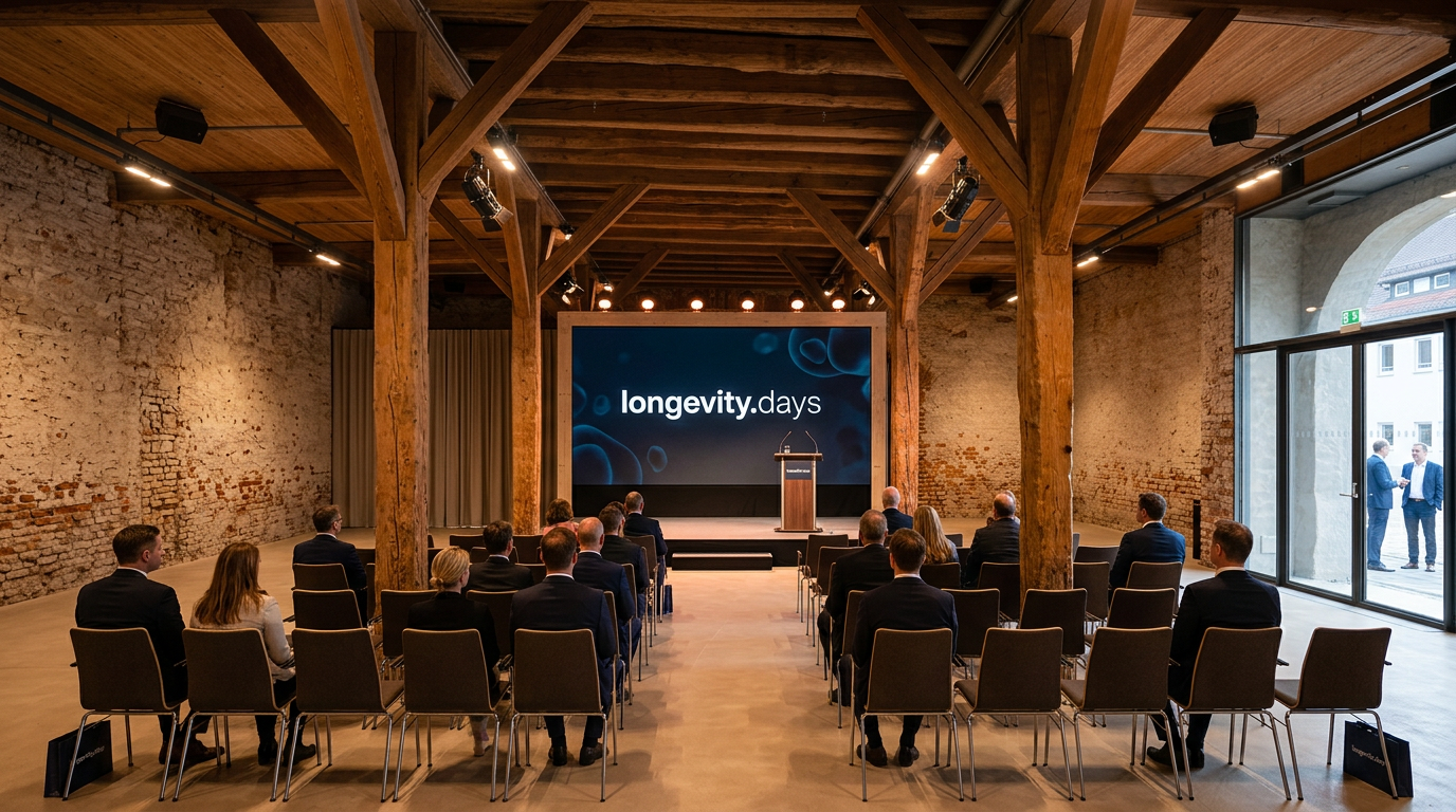 Share knowledge & expertise — booth option at the longevity.days event